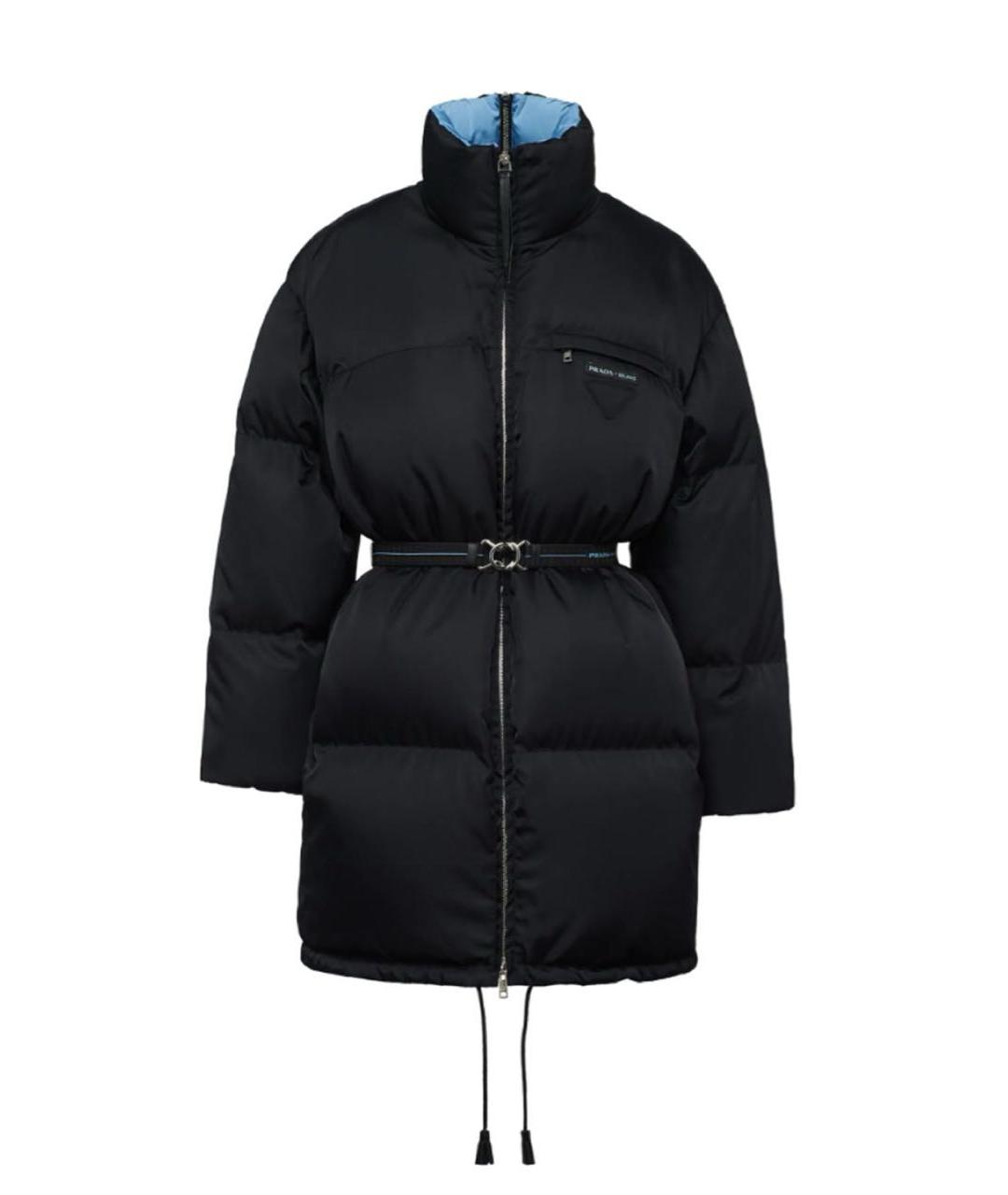 PRADA Черный пуховик, фото 1