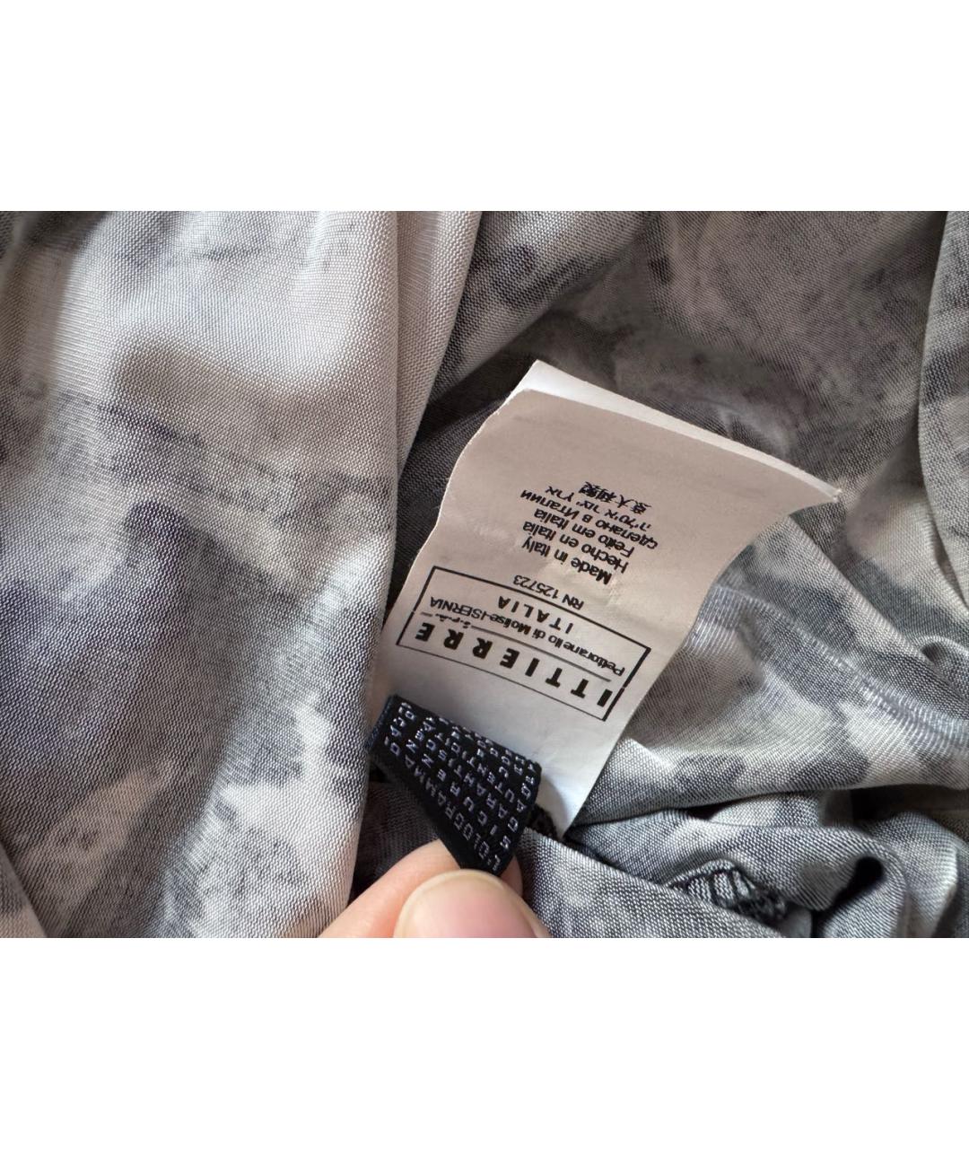 JUST CAVALLI Черное вискозное повседневное платье, фото 7