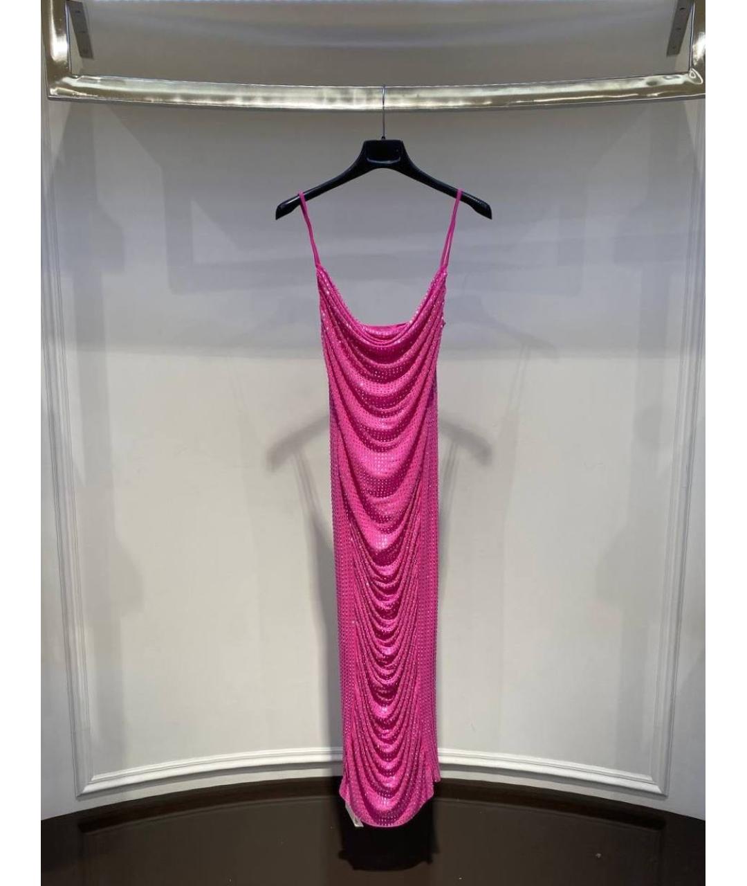 SELF-PORTRAIT Фуксия вечернее платье, фото 2