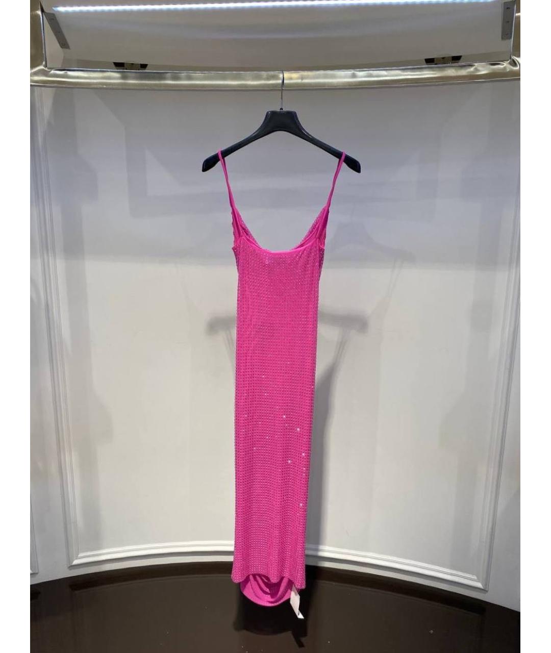 SELF-PORTRAIT Фуксия вечернее платье, фото 3
