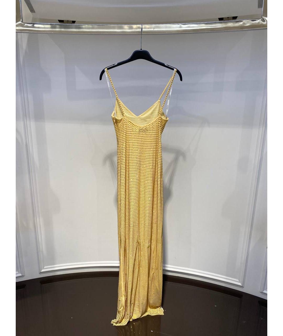 SELF-PORTRAIT Золотое вечернее платье, фото 3
