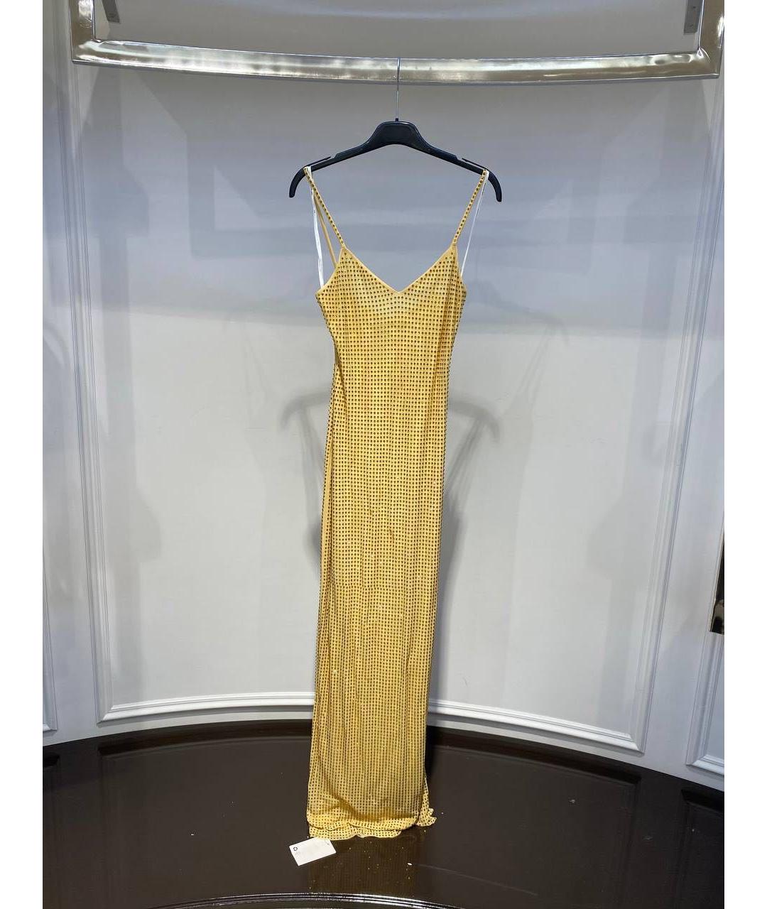 SELF-PORTRAIT Золотое вечернее платье, фото 2