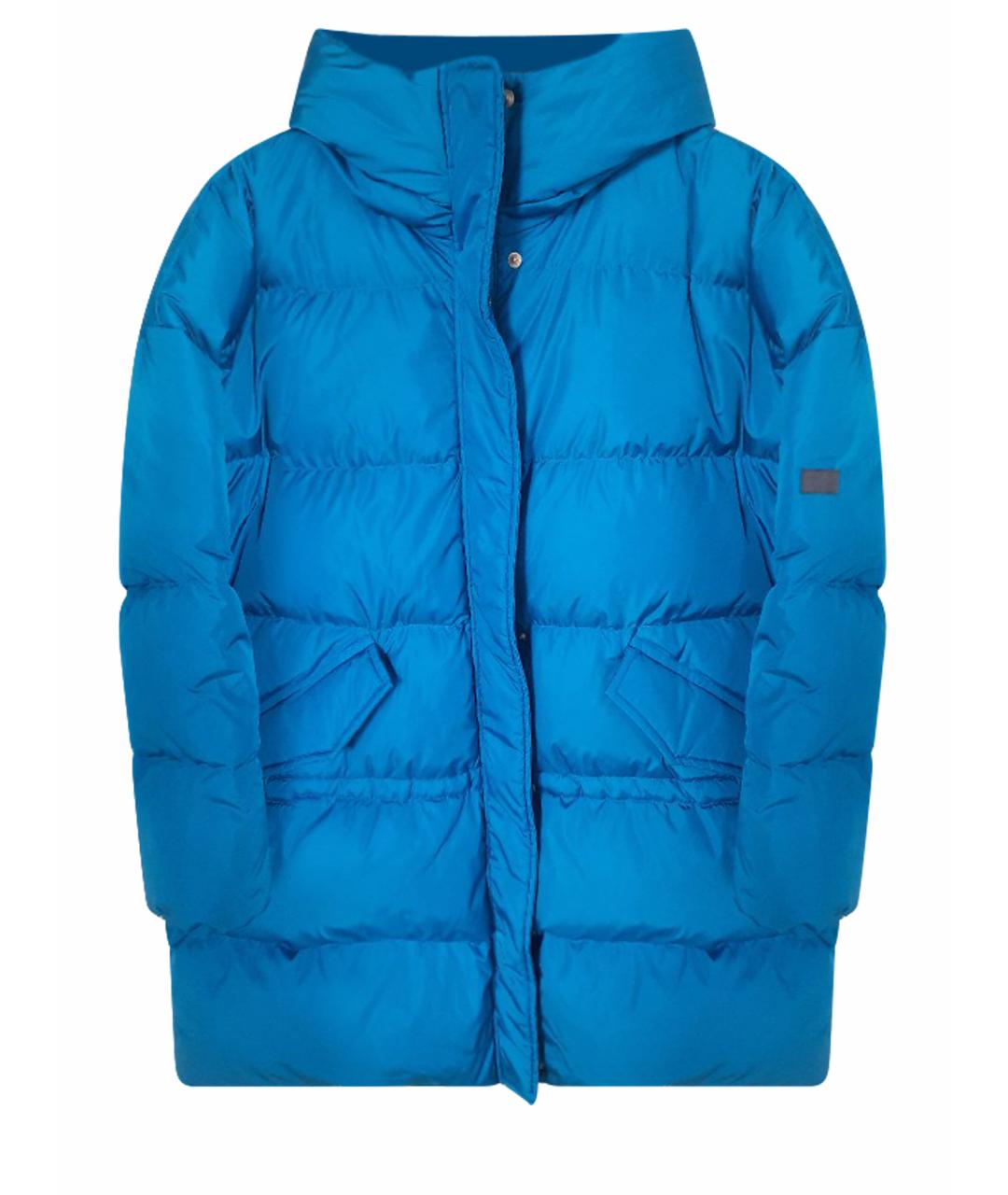 LEMPELIUS Синий пуховик, фото 1
