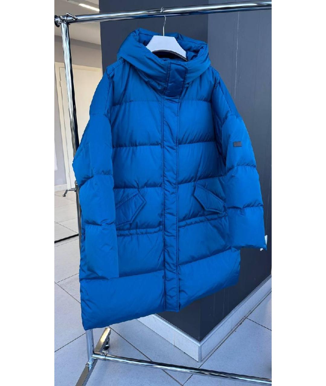 LEMPELIUS Синий пуховик, фото 5