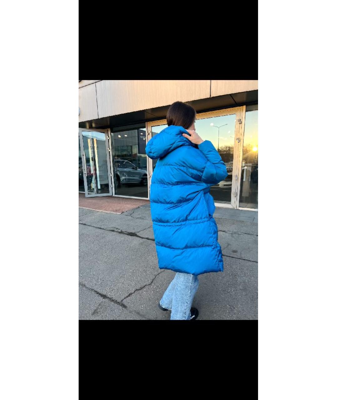 LEMPELIUS Синий пуховик, фото 7