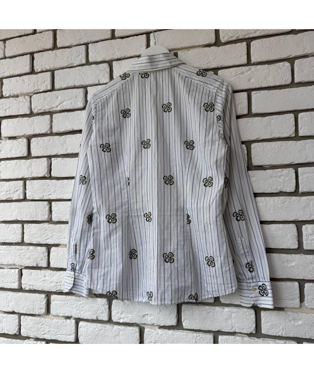 ETRO Белая хлопковая рубашка, фото 2