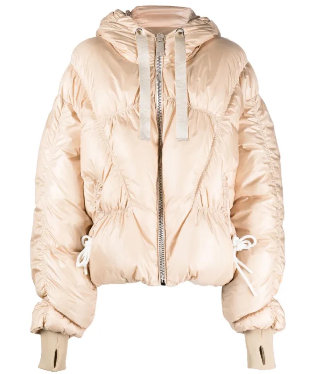 KHRISJOY Бежевая полиэстеровая куртка, фото 1