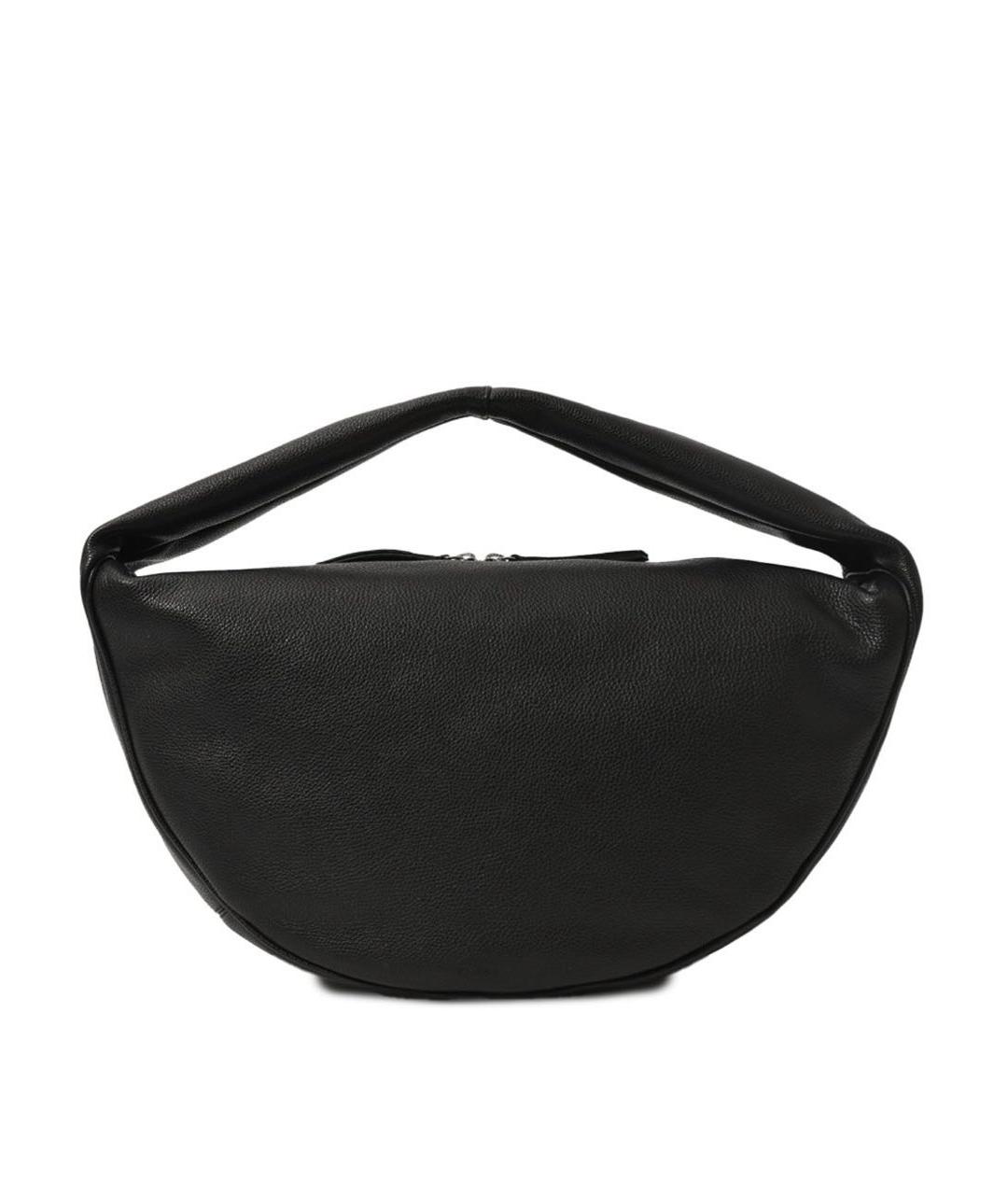 BY FAR Черная кожаная сумка с короткими ручками, фото 1