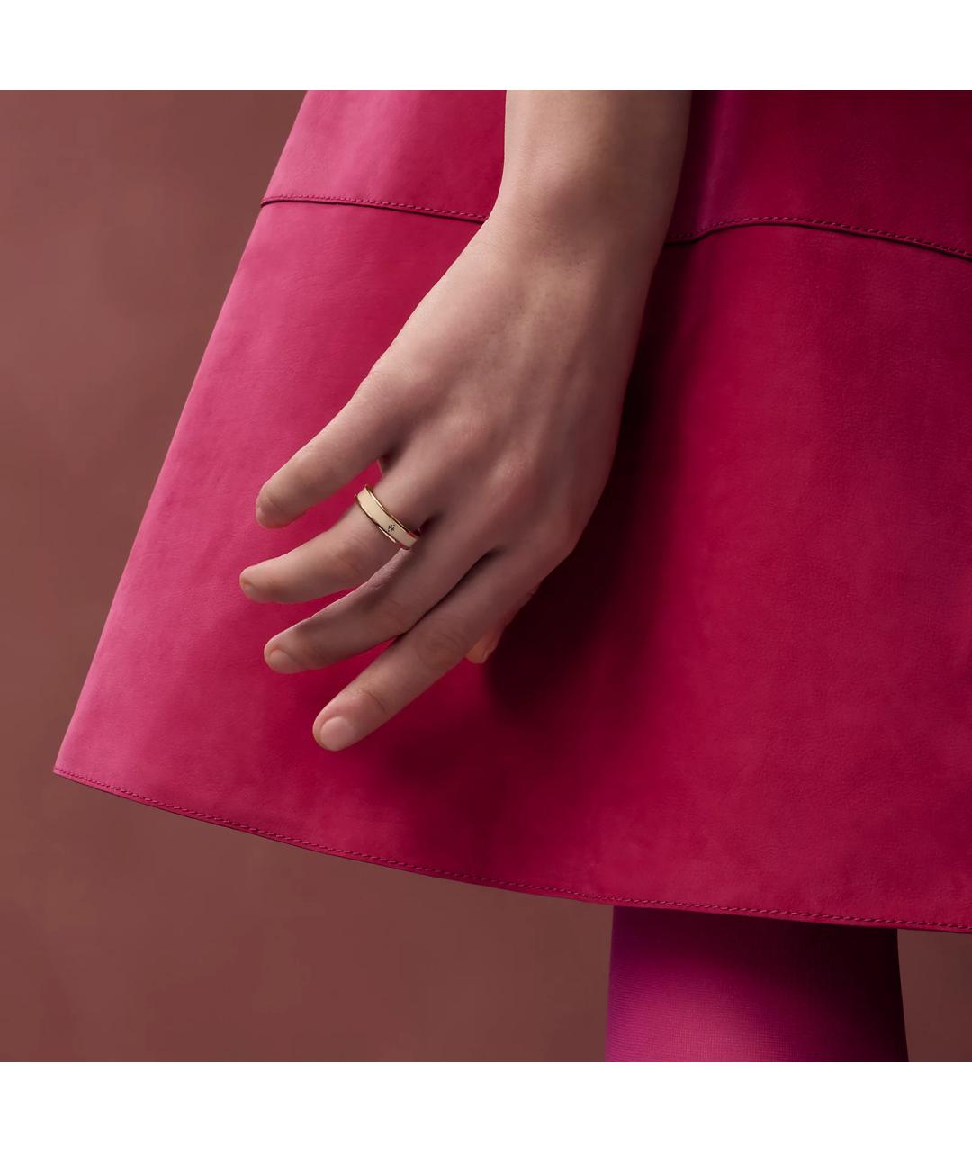 HERMES Бежевое металлическое кольцо, фото 3