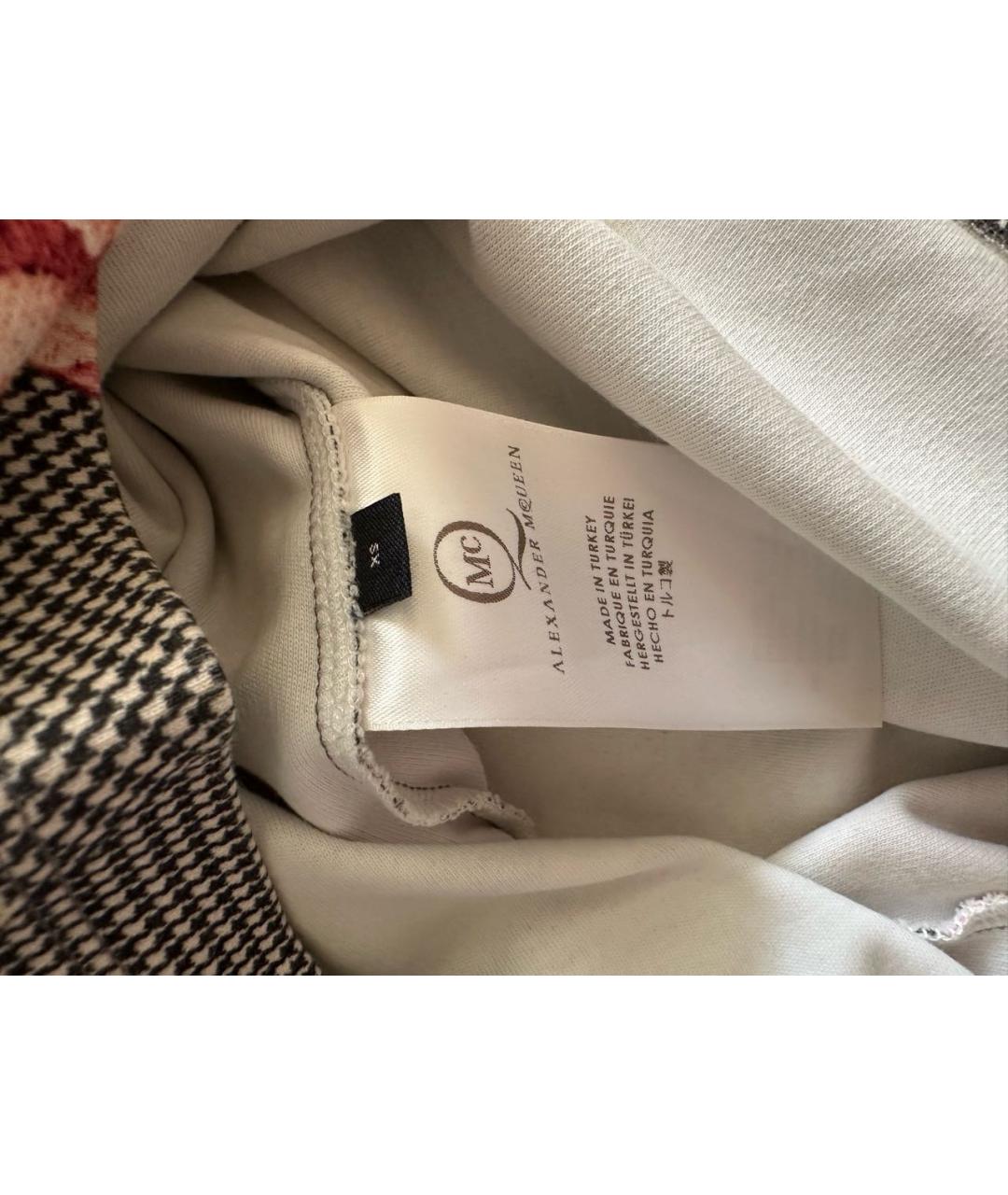 MCQ ALEXANDER MCQUEEN Мульти вискозное повседневное платье, фото 4