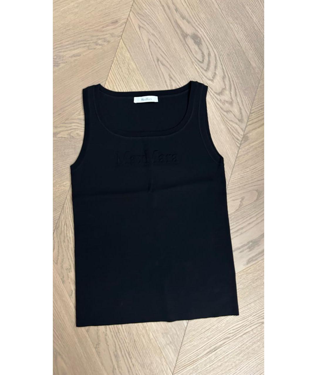 MAX MARA Черный вискозный костюм с юбками, фото 4