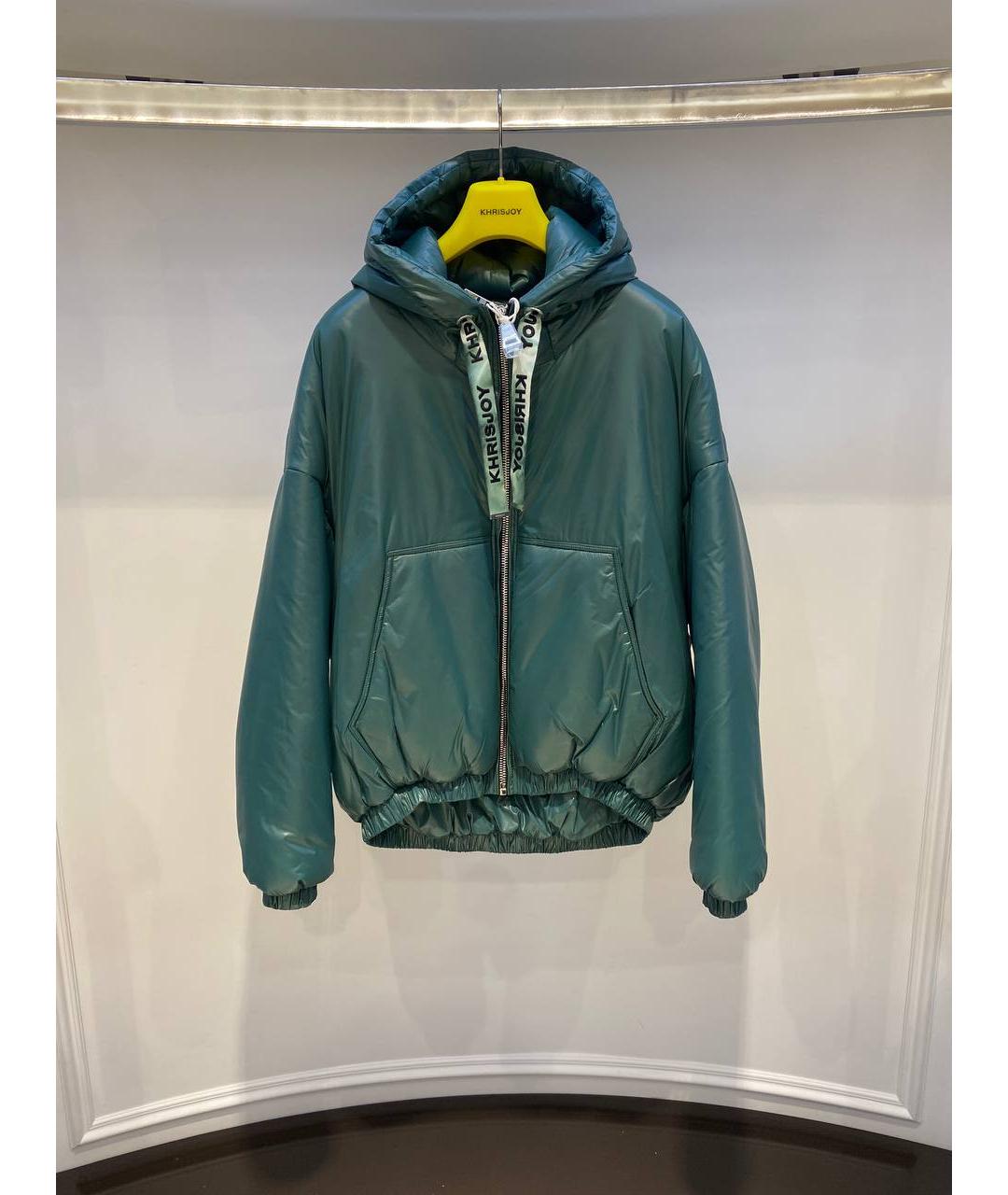 KHRISJOY Хаки полиэстеровая куртка, фото 2
