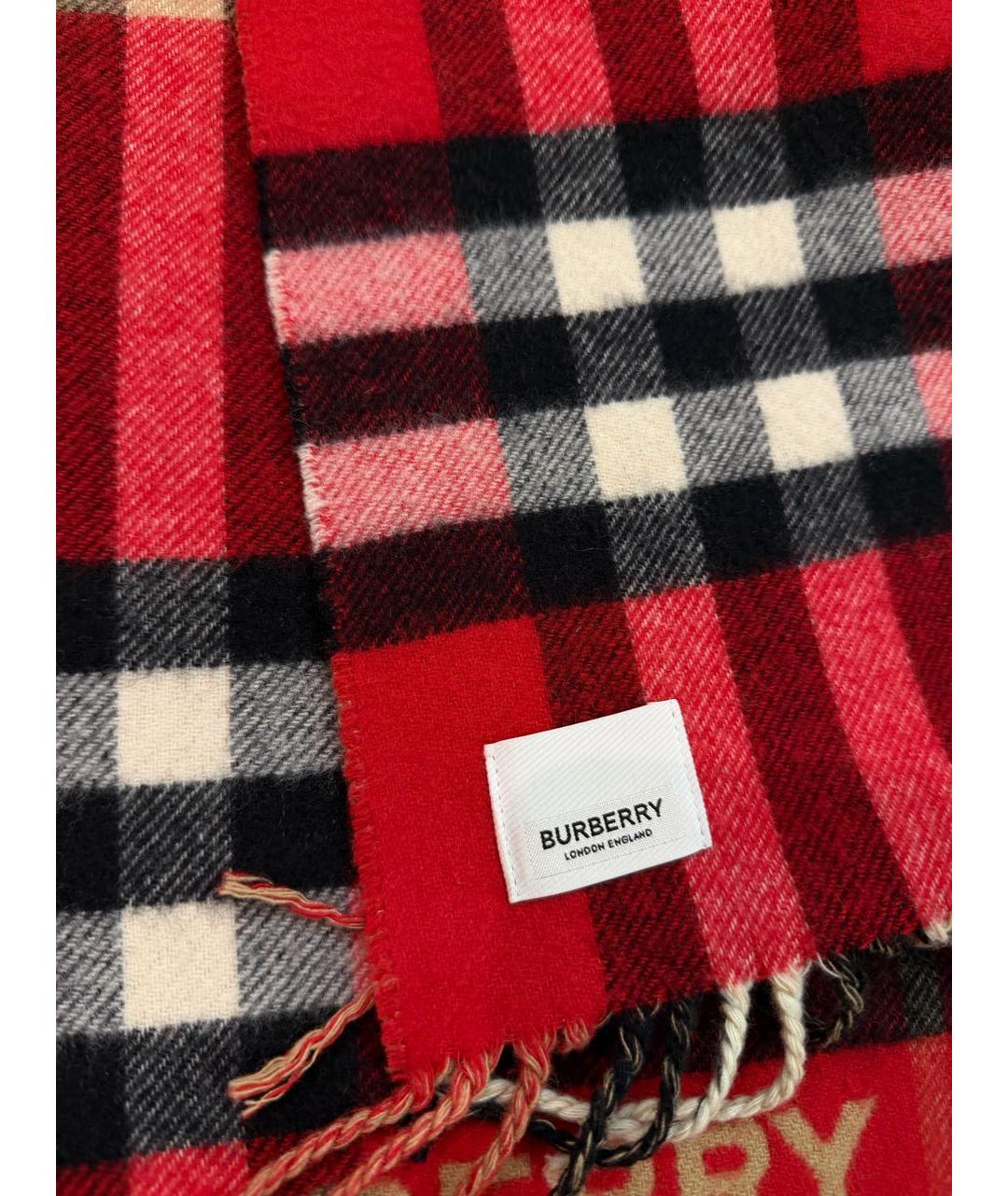 BURBERRY Мульти кашемировый шарф, фото 3