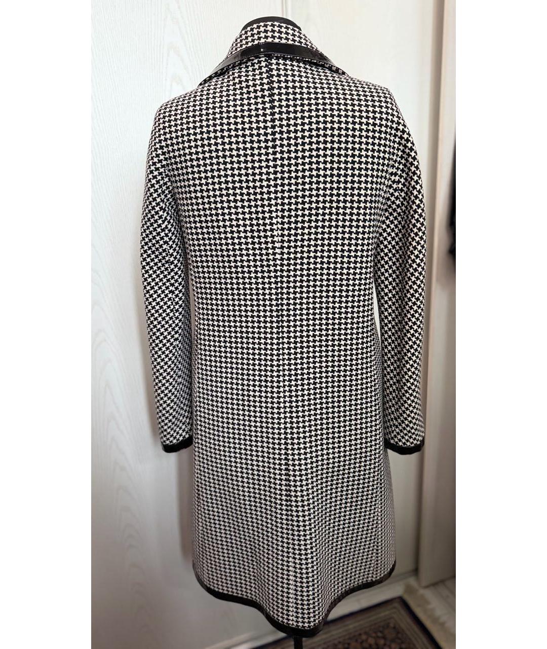 CHRISTIAN DIOR Черное шерстяное пальто, фото 2