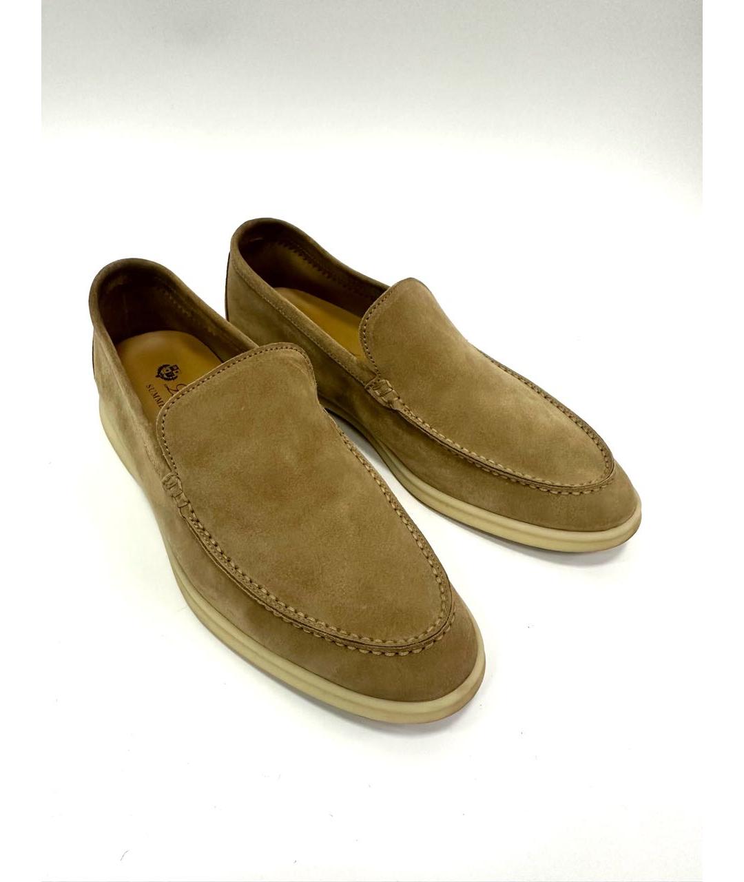 LORO PIANA Замшевые лоферы, фото 2