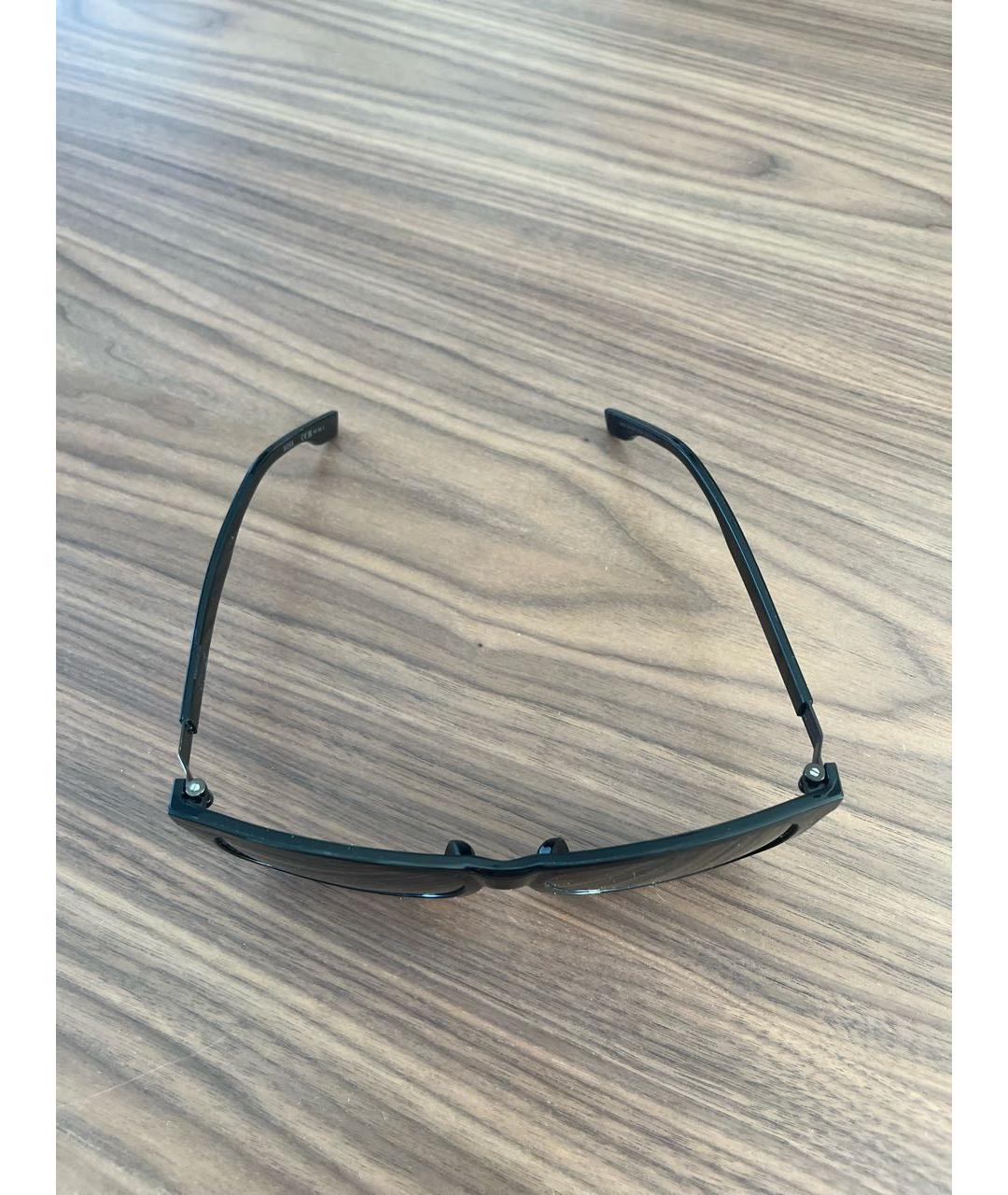 HUGO Черные пластиковые солнцезащитные очки, фото 4