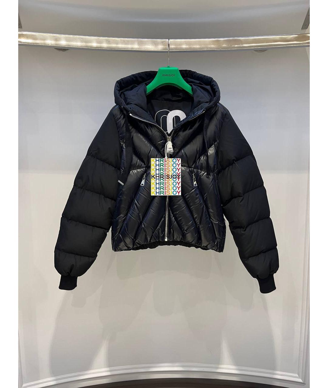 KHRISJOY Черная полиэстеровая куртка, фото 3
