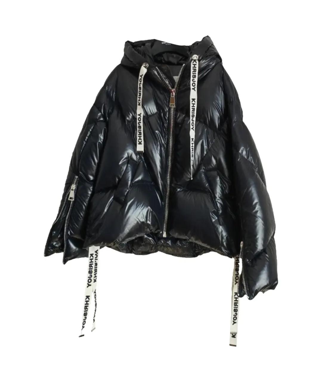 KHRISJOY Черная полиамидовая куртка, фото 1