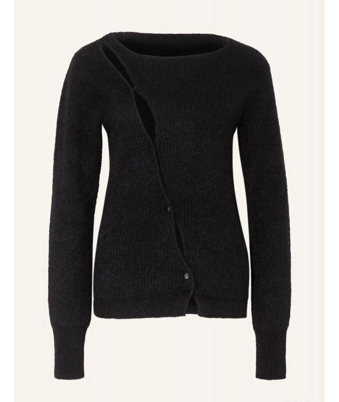 JACQUEMUS Черный полиамидовый кардиган, фото 8