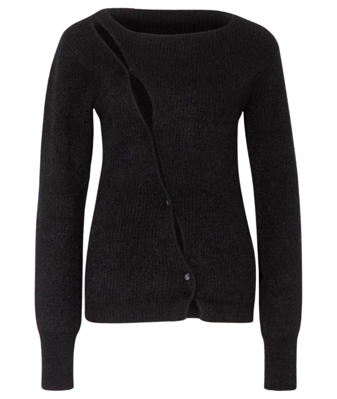 JACQUEMUS Черный полиамидовый кардиган, фото 1