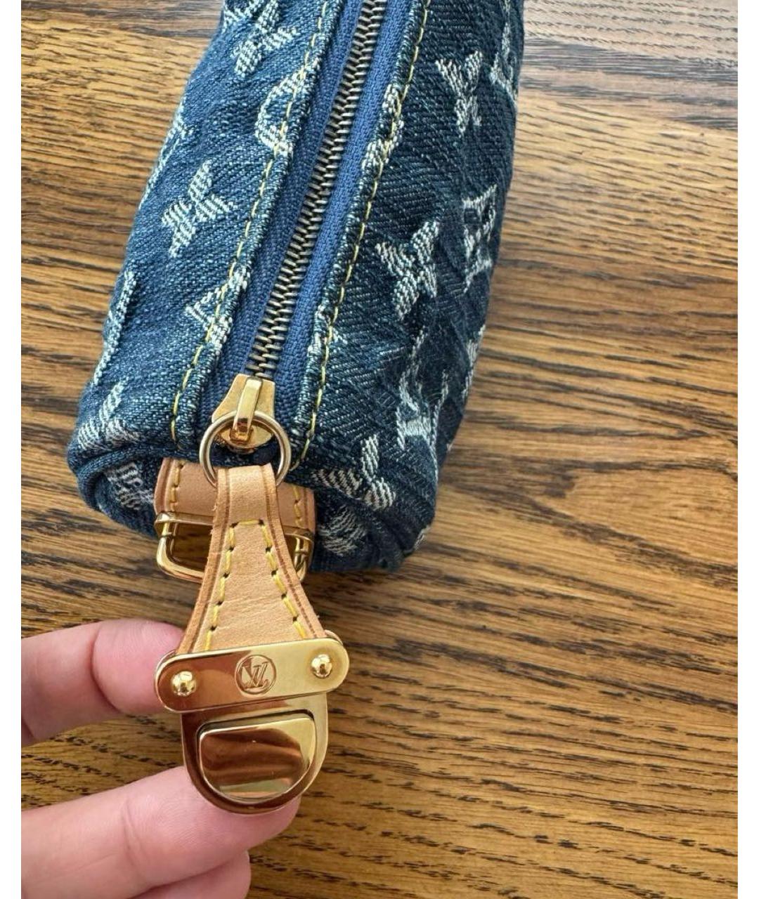 LOUIS VUITTON Синий брелок, фото 6