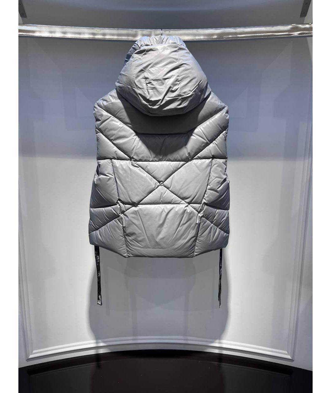 KHRISJOY Серый полиэстеровый жилет, фото 3