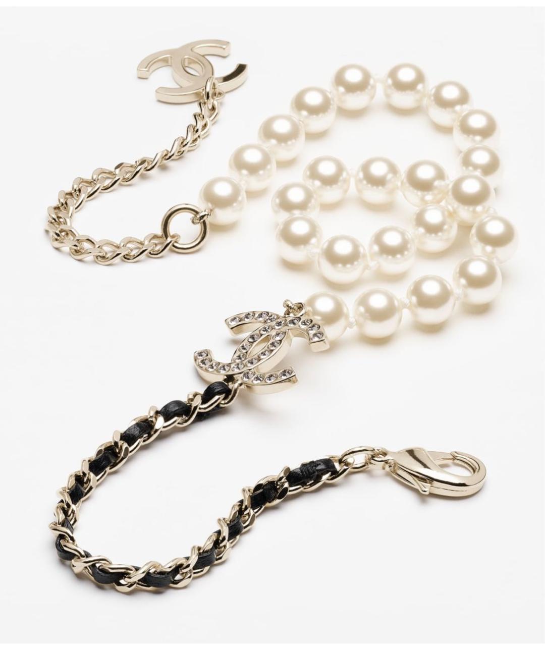 CHANEL Белый жемчужный чокер, фото 6