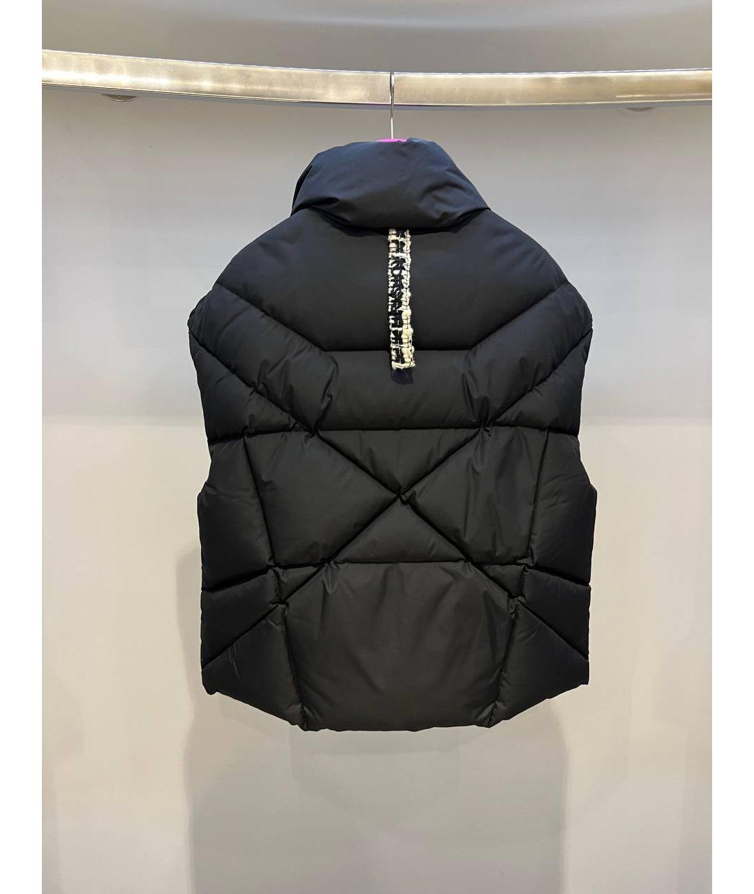 KHRISJOY Черный полиэстеровый жилет, фото 2