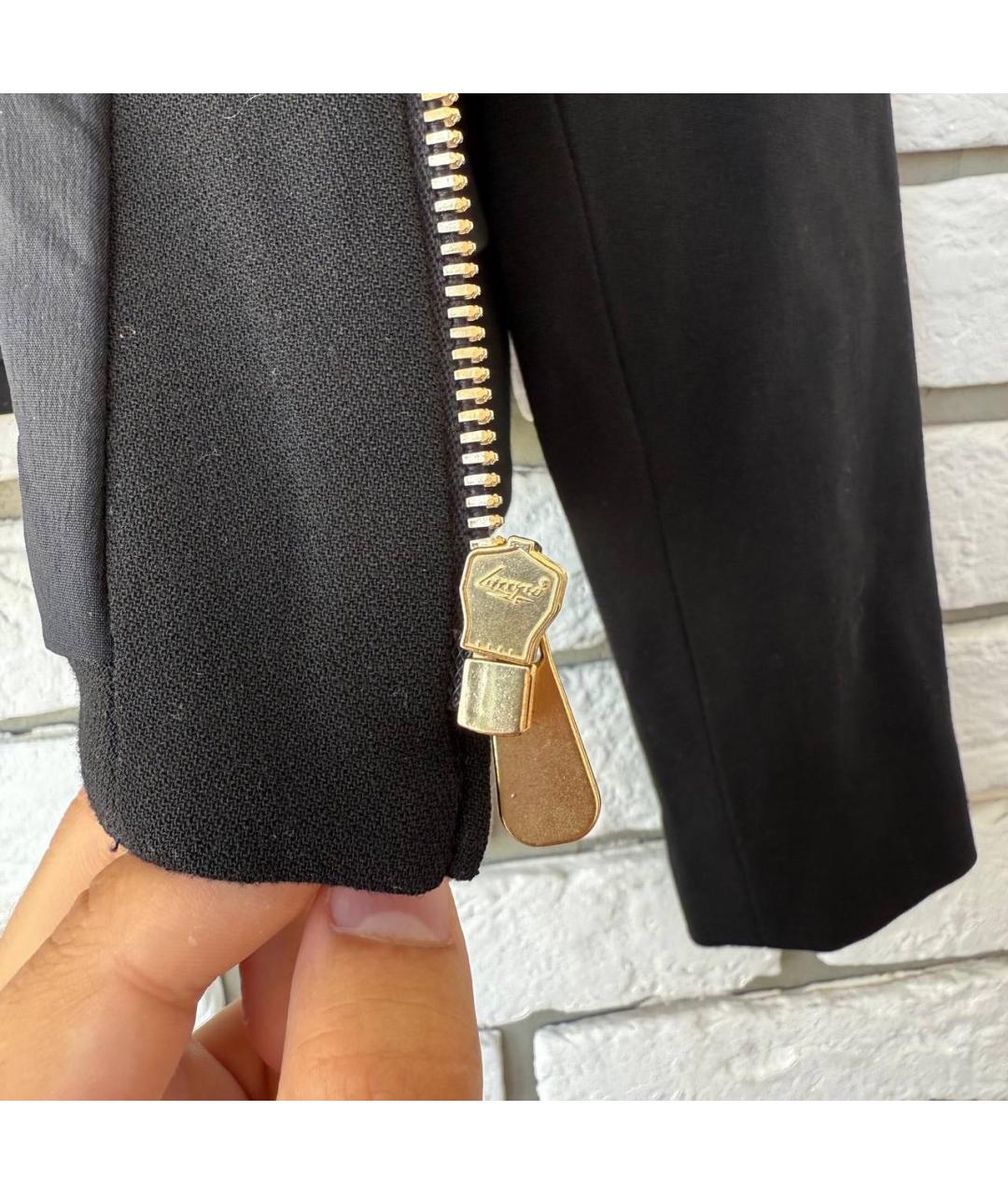 VERSACE COLLECTION Черный хлопковый жакет/пиджак, фото 3