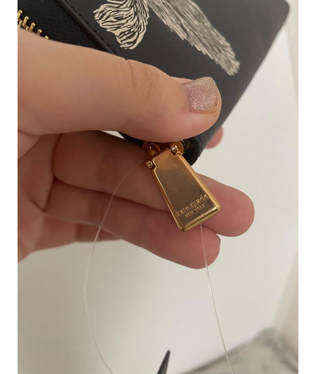 KATE SPADE Темно-синий кошелек, фото 4