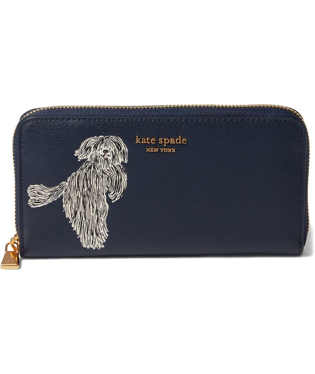 KATE SPADE Темно-синий кошелек, фото 1