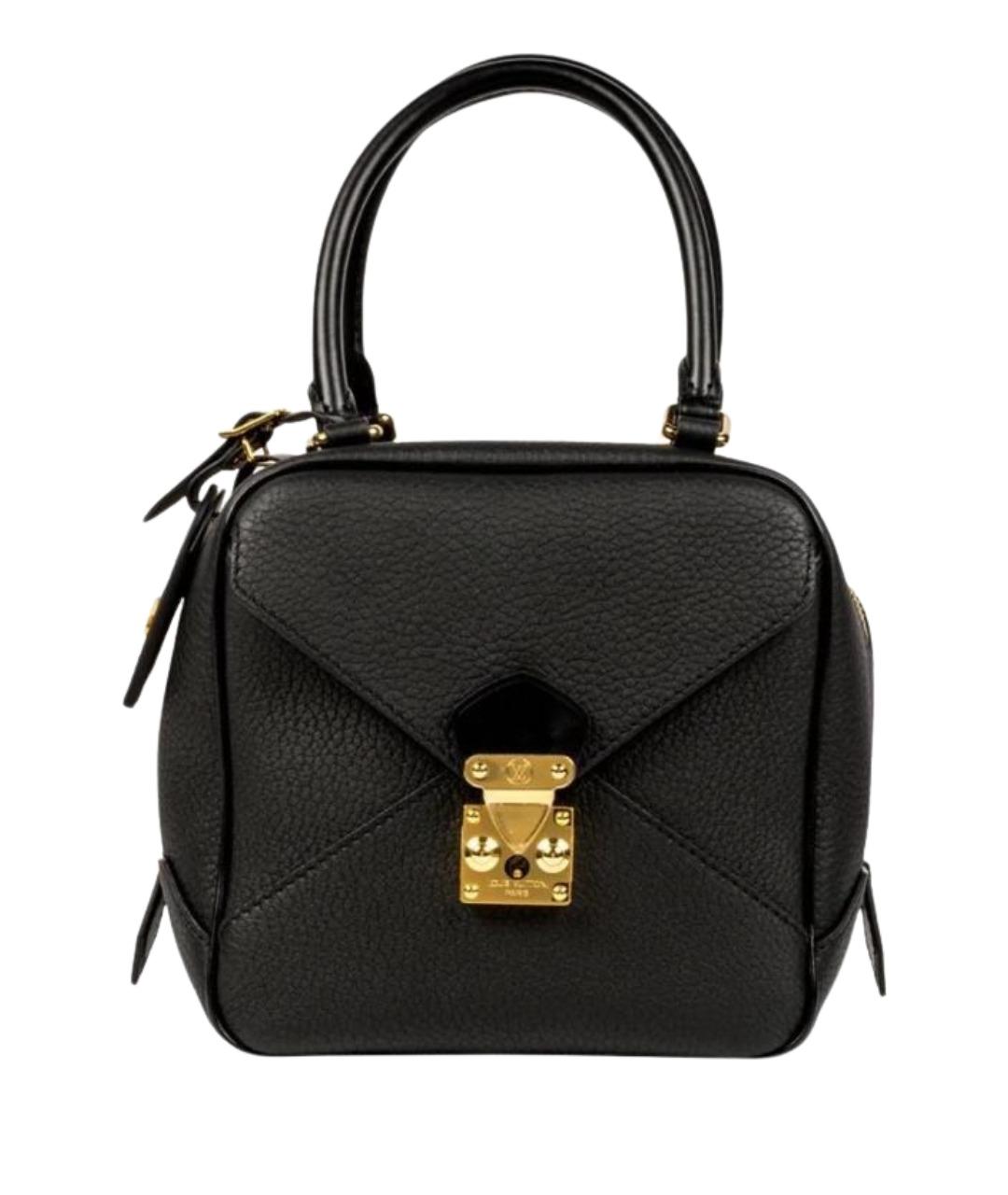 LOUIS VUITTON Черная кожаная сумка через плечо, фото 1