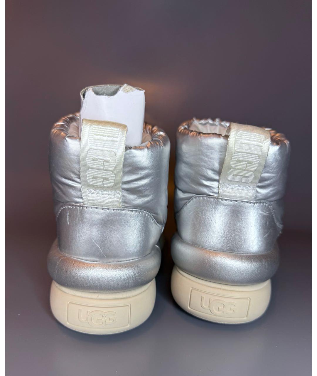 UGG AUSTRALIA Серебряные ботинки, фото 4