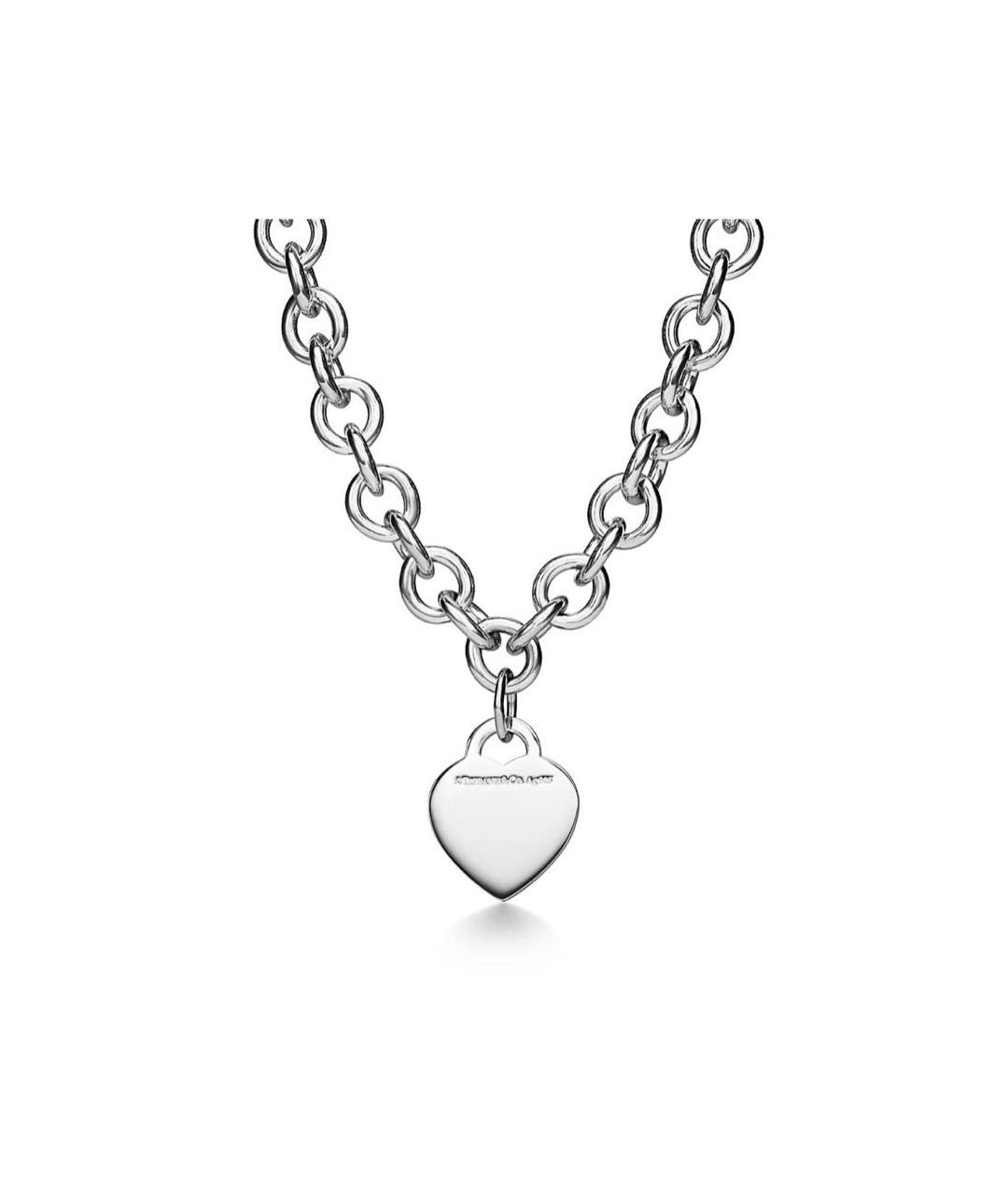 TIFFANY&CO Серебряное серебряное колье, фото 8