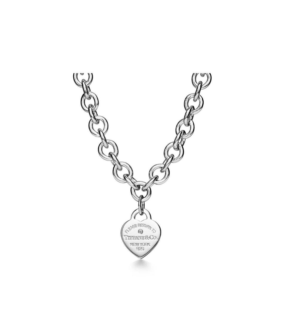 TIFFANY&CO Серебряное серебряное колье, фото 1