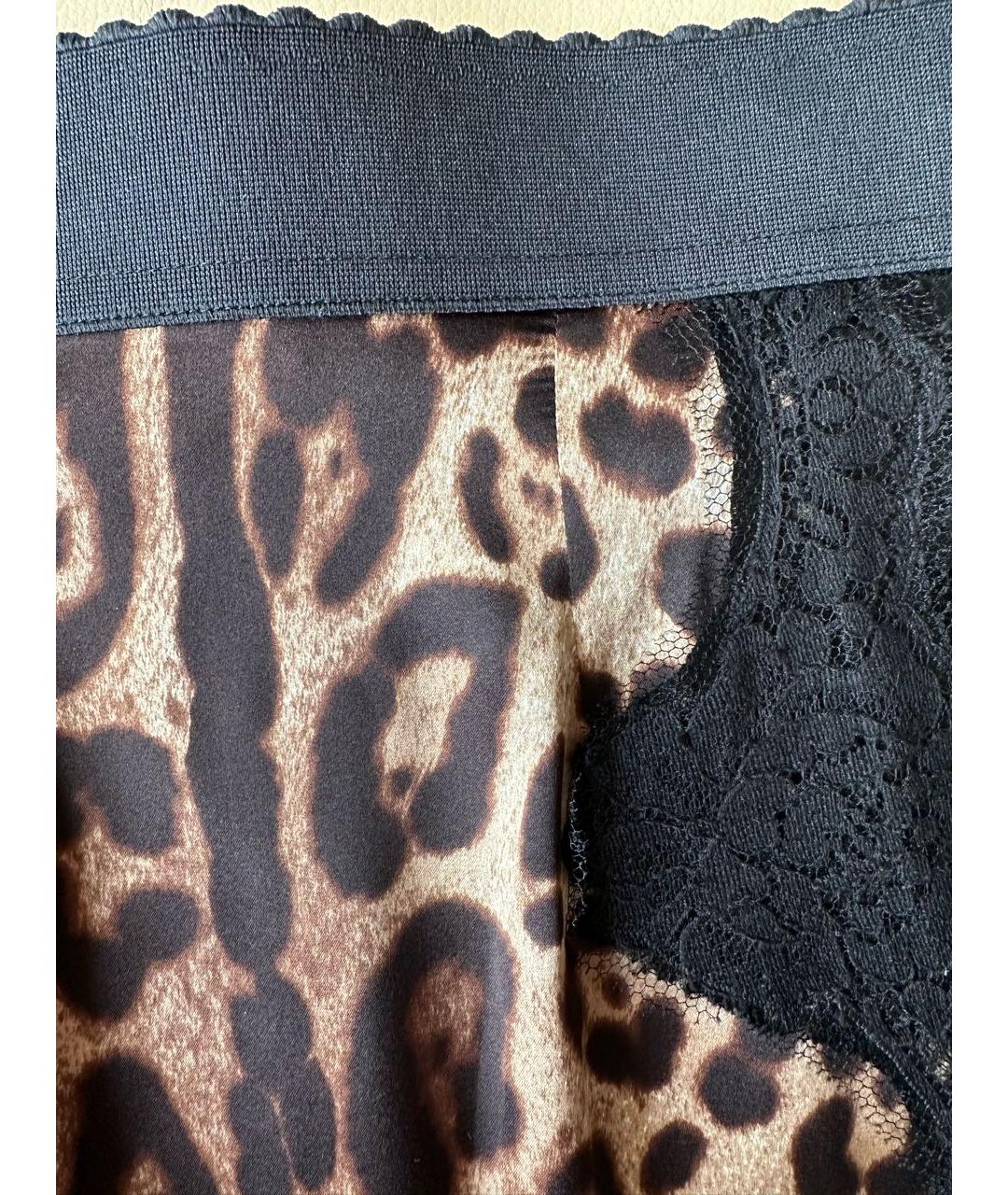 DOLCE&GABBANA Черная юбка миди, фото 7