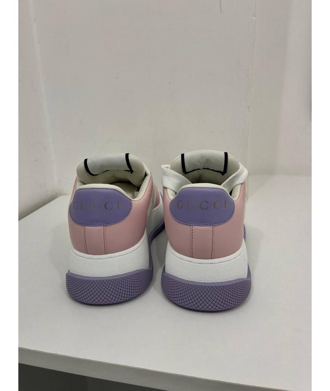 GUCCI Розовые кроссовки, фото 4
