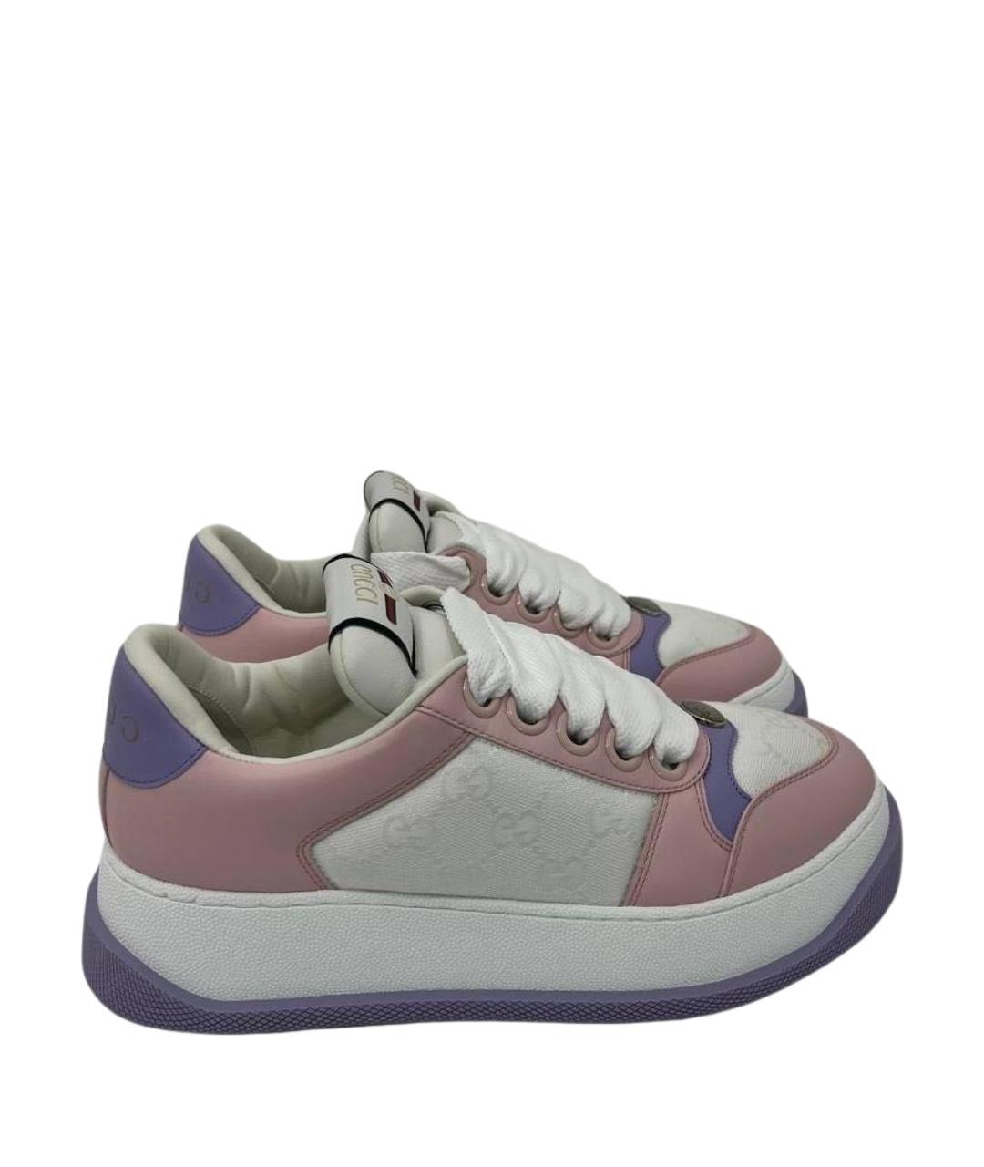 GUCCI Розовые кроссовки, фото 1
