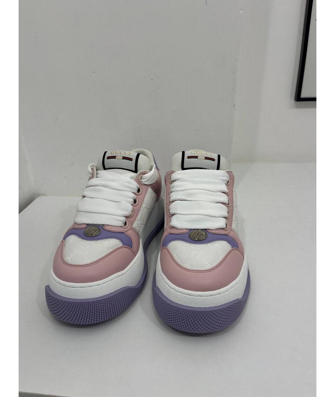 GUCCI Розовые кроссовки, фото 2