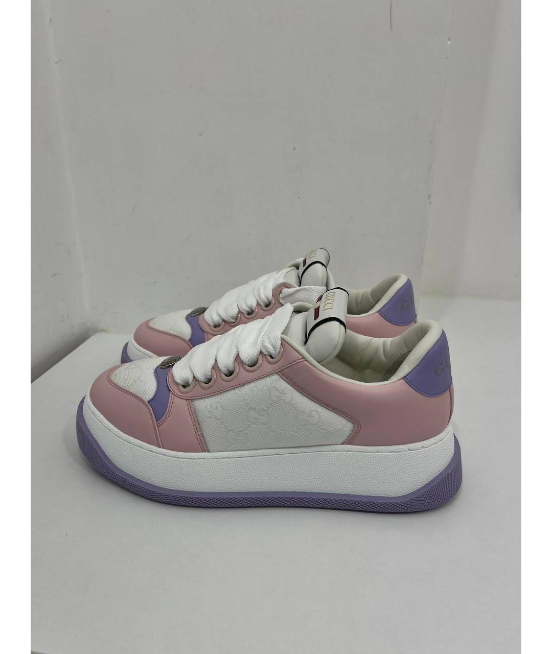 GUCCI Розовые кроссовки, фото 5