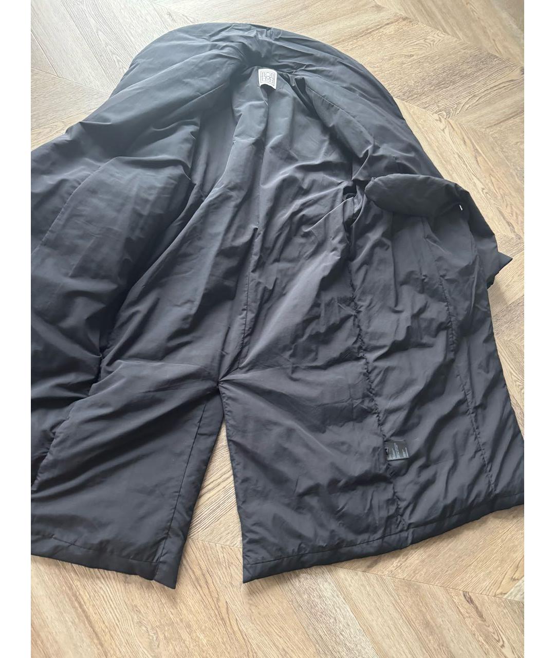 TOTEME Черный полиамидовый пуховик, фото 2