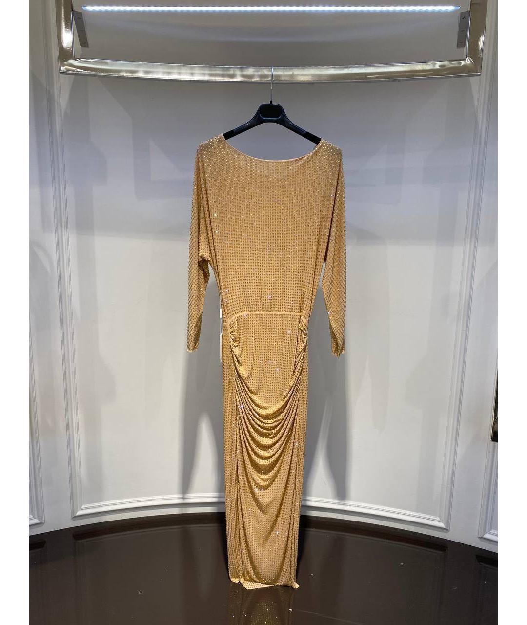 SELF-PORTRAIT Бежевое вечернее платье, фото 2