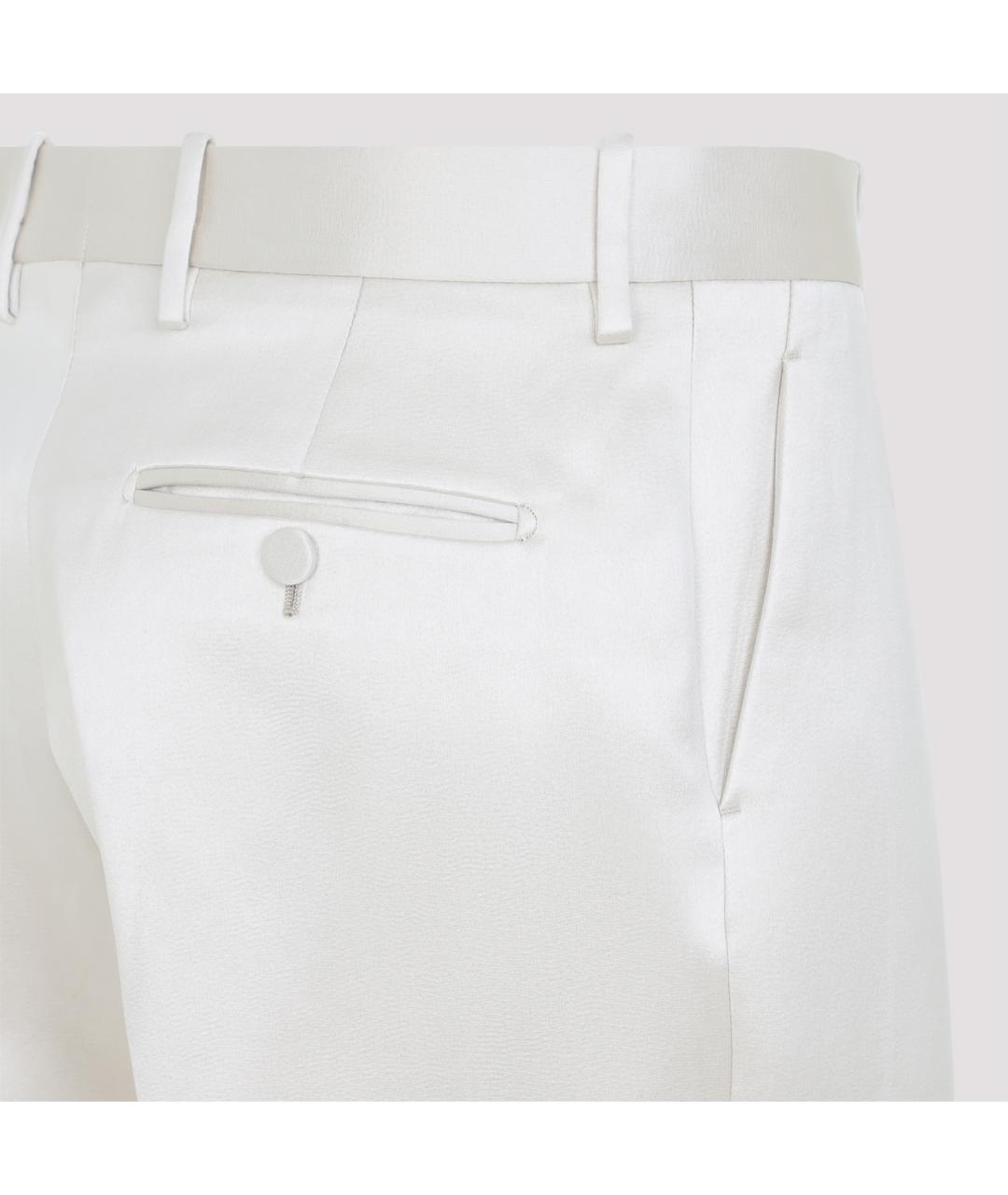 TOM FORD Розовые хлопковые прямые брюки, фото 6