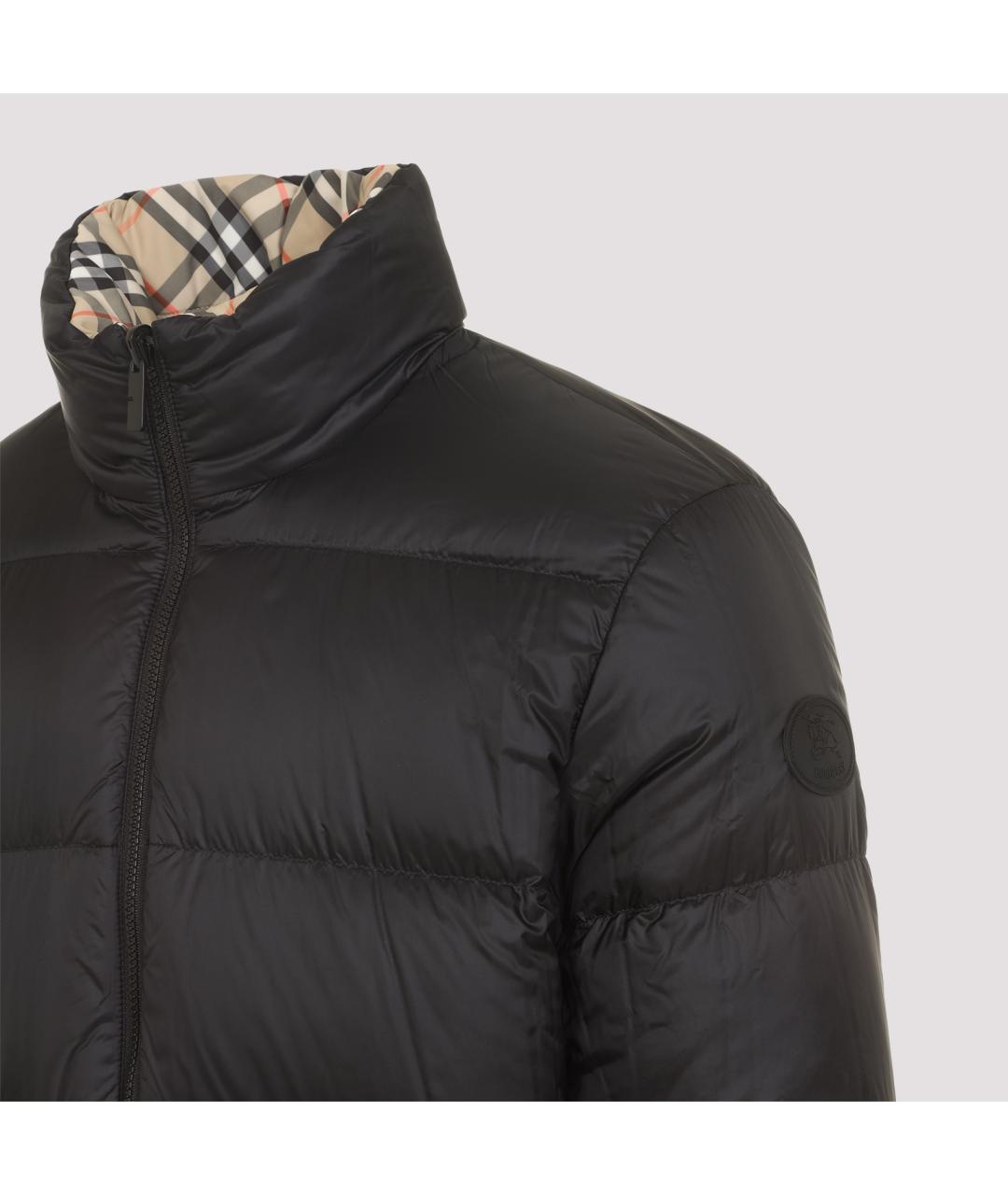 BURBERRY Бежевый полиэстеровый пуховик, фото 8