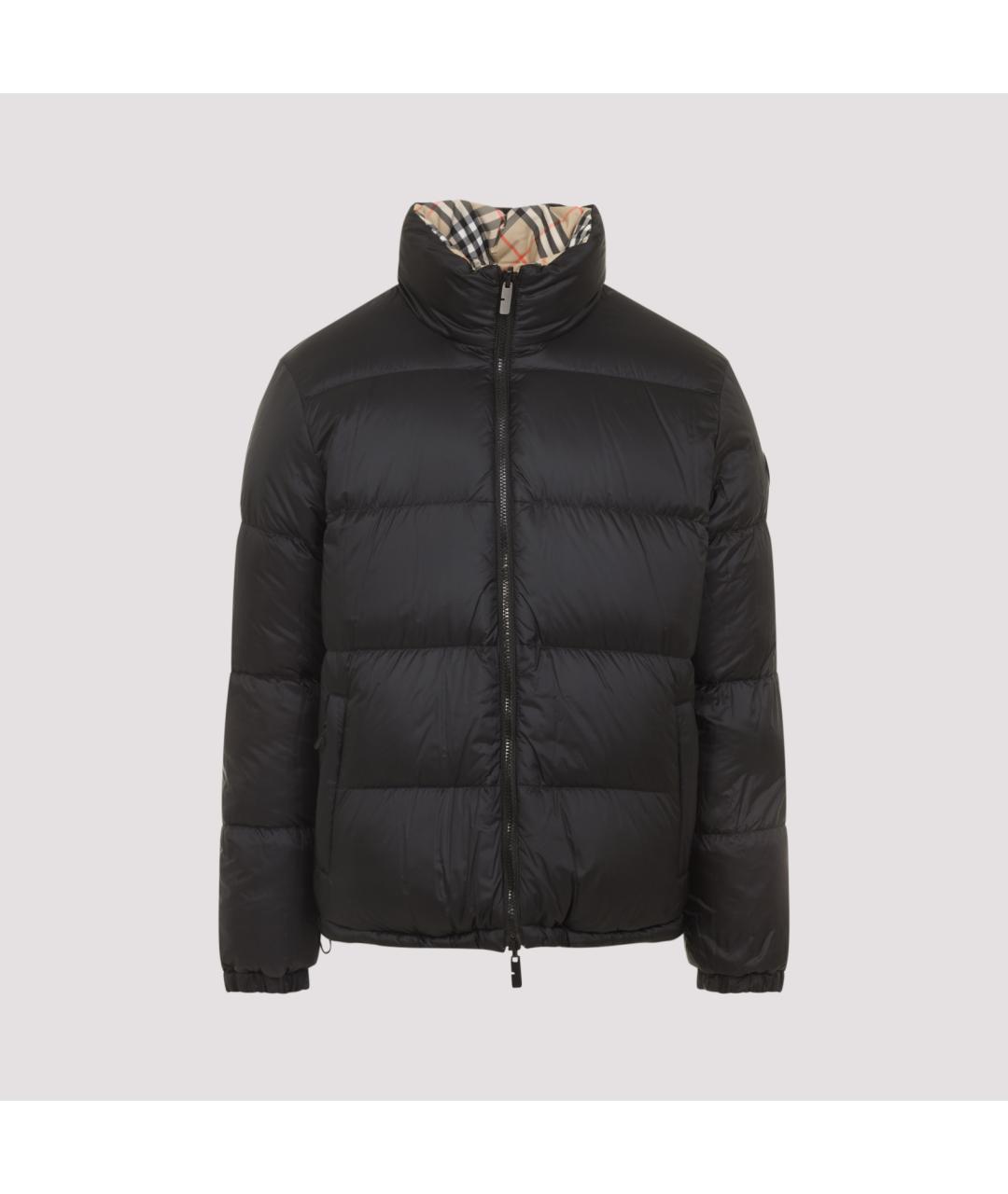 BURBERRY Бежевый полиэстеровый пуховик, фото 5