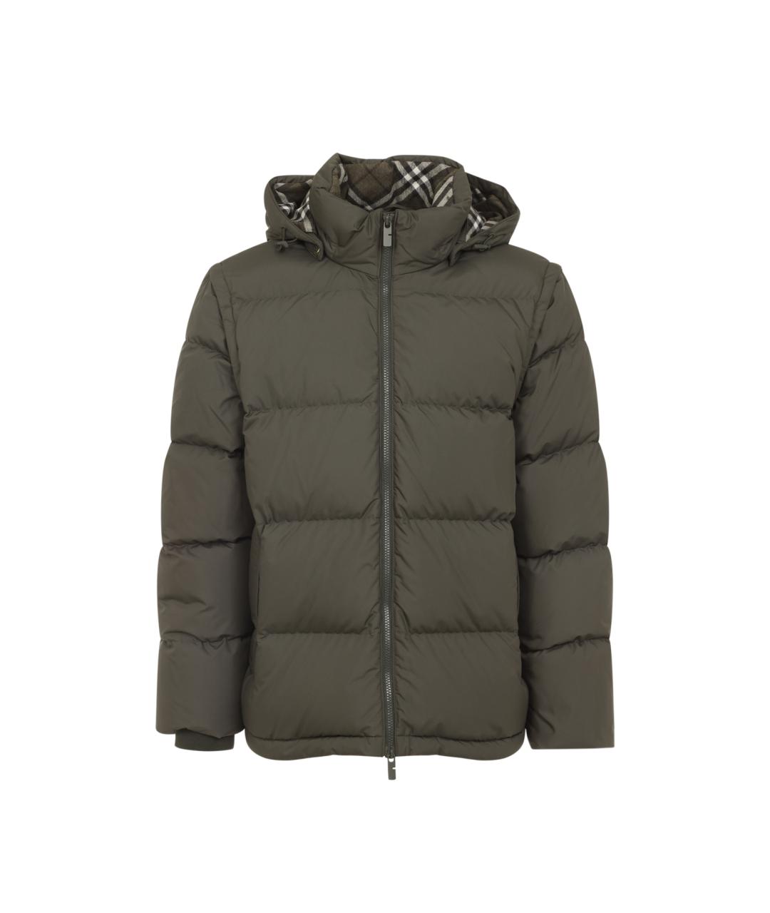 BURBERRY Мульти полиамидовый пуховик, фото 1