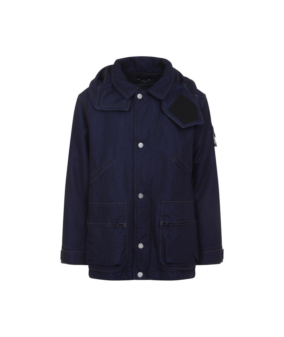 STONE ISLAND Синяя хлопковая куртка, фото 1