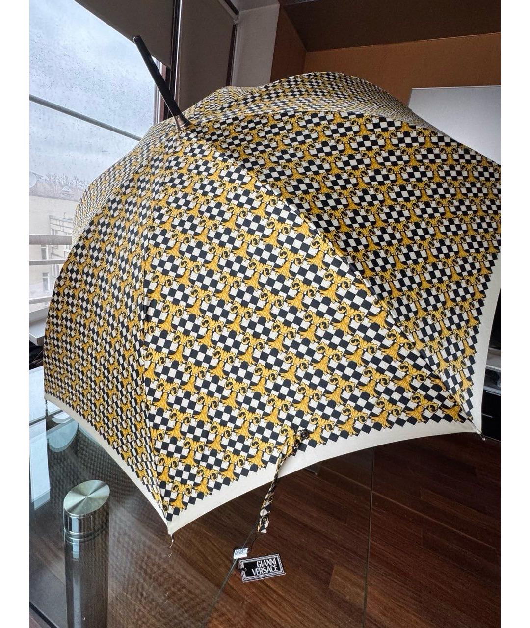 VERSACE Желтый зонт, фото 7