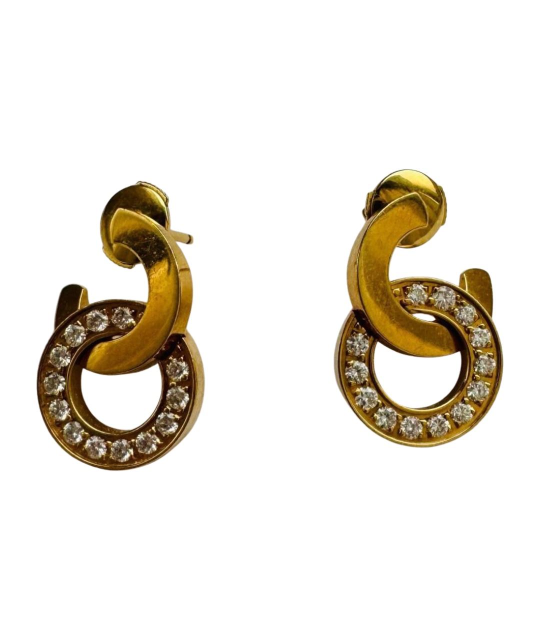 PIAGET Желтые серьги из желтого золота, фото 1