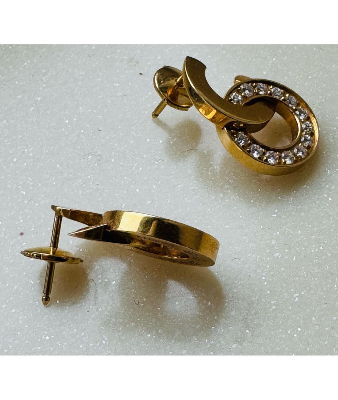 PIAGET Желтые серьги из желтого золота, фото 3